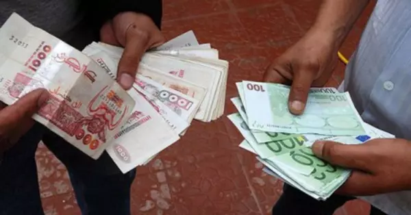 سعر اليورو بالدينار الجزائري في السوق السوداء