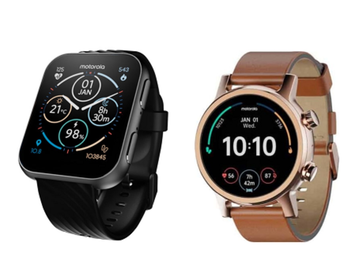 كشف مواصفات وسعر الساعة الذكية Moto Watch 150 و Moto Watch 200 قبل الإطلاق
