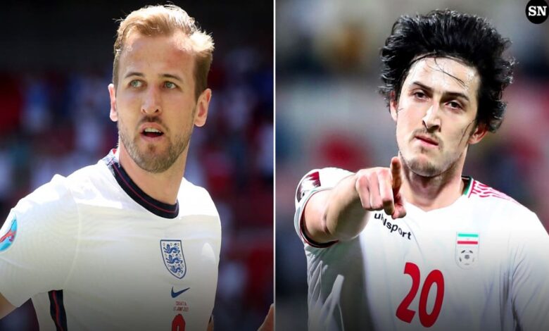 موعد مباراة إنجلترا ضد إيران في كأس العالم قطر 2022 والقنوات الناقلة 3