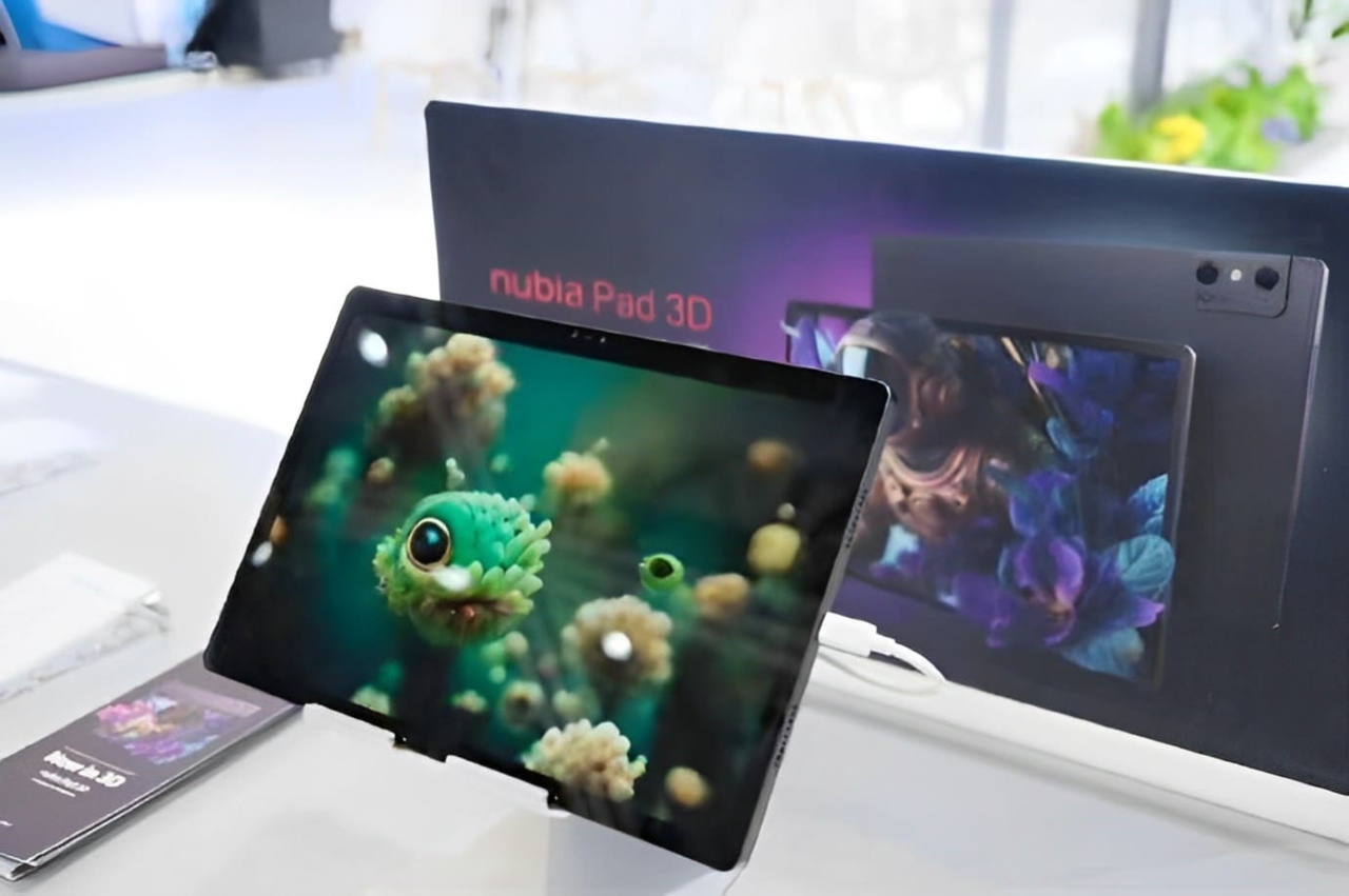 رسميًا كشف النقاب عن Nubia Pad 3D.. أول جهاز لوحي ثلاثي الأبعاد في العالم