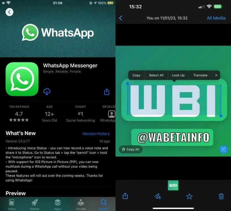 لمستخدمي iPhone يمكنهم الآن استخدام ميزة WhatsApp الحصرية.. تعرف عليها