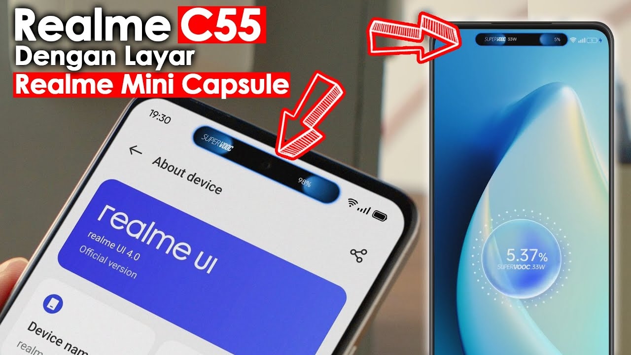 رسميًا إطلاق هاتف Realme C55 الذكي صديقة الميزانية مع ميزة فريدة "Mini Capsule"