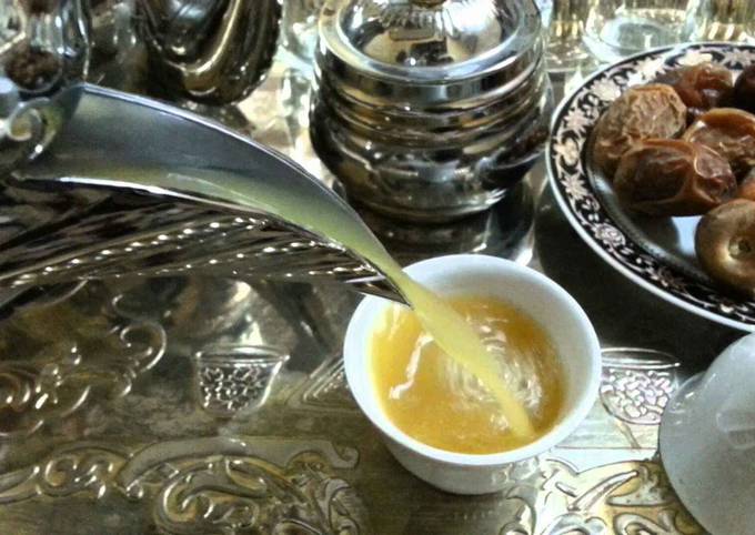 طريقة عمل القهوة العربي بالهيل