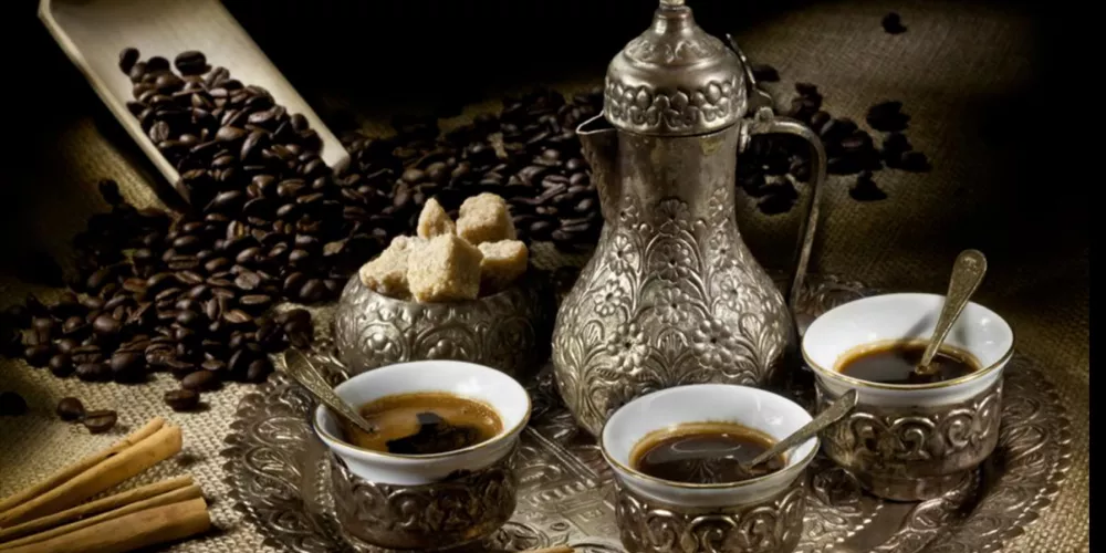 طريقة عمل القهوة العربي 