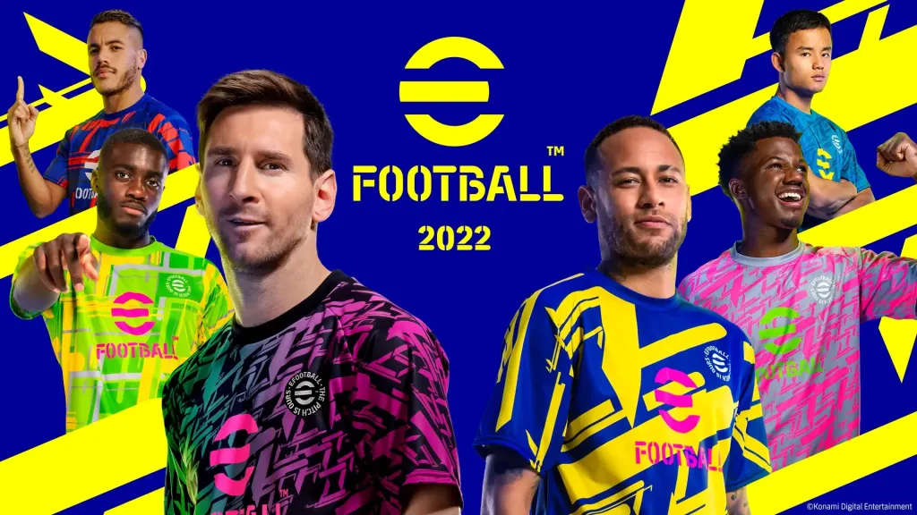 طريقة تحميل اي فوتبول بيس 2023 Efootball pes بتعليق عربي وكيفية التحديث