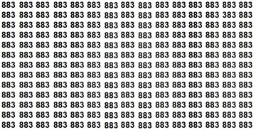 تحدي لأقوياء الملاحظة.. هل يمكنك إيجاد الرقم المختلف بالصورة خلال 11 ثانية فقط؟