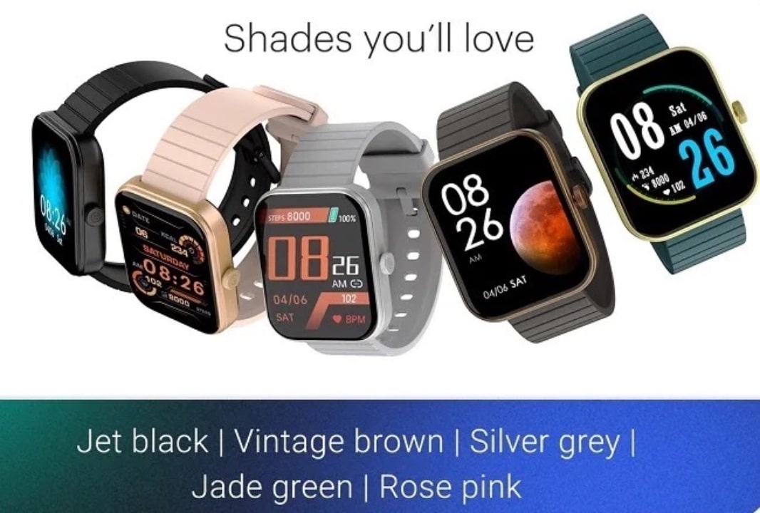 إطلاق ساعة Noise Colorfit Plus 3 الذكية تشبه ساعة Apple Watch مع شاشة TFT مقاس 1.96 بوصة
