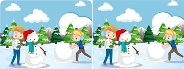 تحدي الرجل الثلجي.. هل يُمكنك اكتشاف 4 اختلافات بين الصورتين خلال 11 ثانية؟