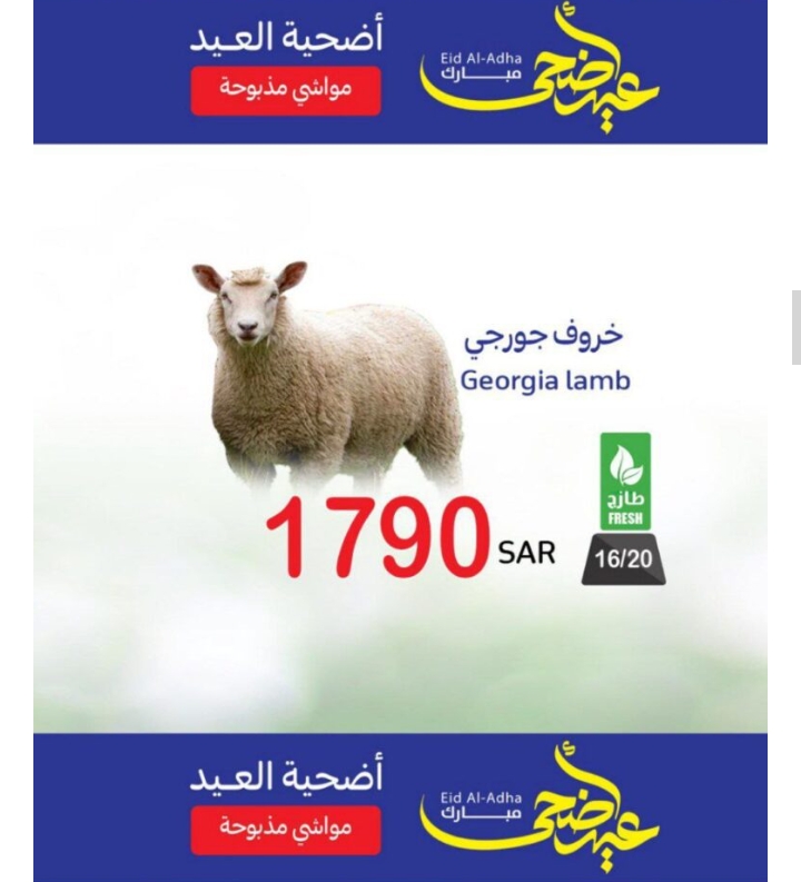 عروض كارفور على اللحوم والاضاحي السعودية ومصر والدول العربية 2023 19