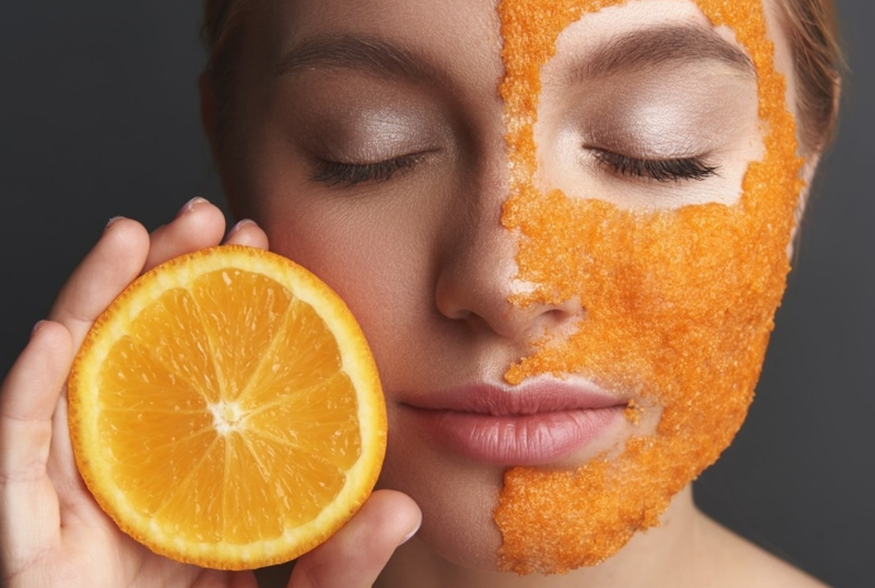 ماسك قشر البرتقال لعلاج تجاعيد البشرة
