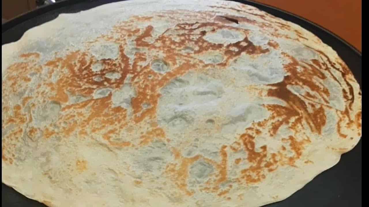 طريقة عمل خبز الشراك بالطحين الأبيض