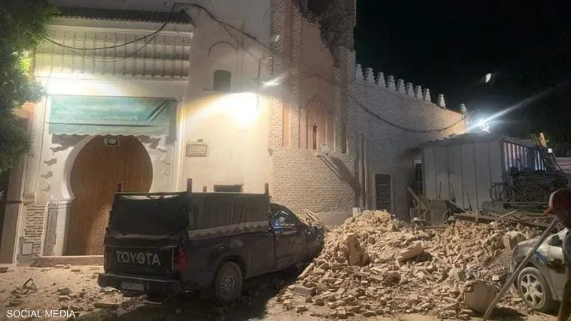 زلزال بقوة 7 درجات يهز المغرب ويخلف مئات الضحايا والجرحى 3