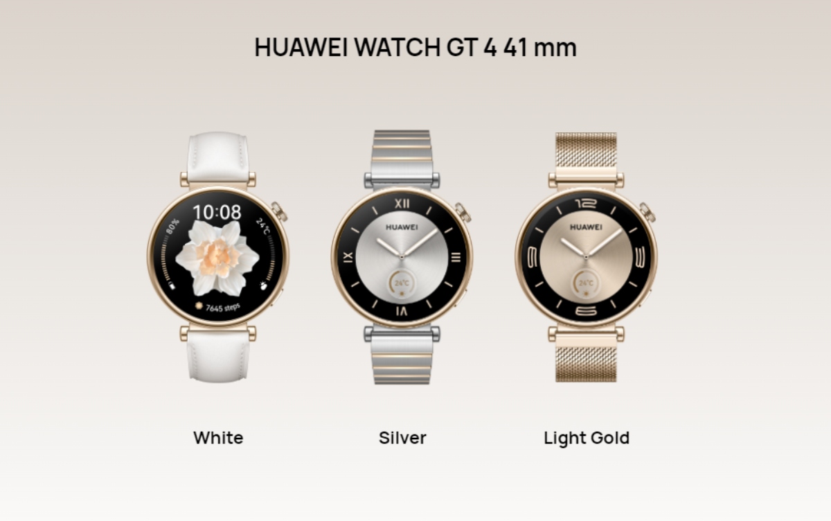 إطلاق ساعة Huawei Watch GT 4 الذكية بميزات صحية جديدة بأحجام 41 ملم و46 ملم
