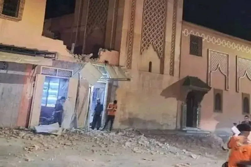 زلزال بقوة 7 درجات يهز المغرب ويخلف مئات الضحايا والجرحى 5