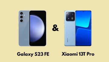 Samsung Galaxy S23 FE مقابل Xiaomi 13T Pro مقارنة المواصفات والأسعار
