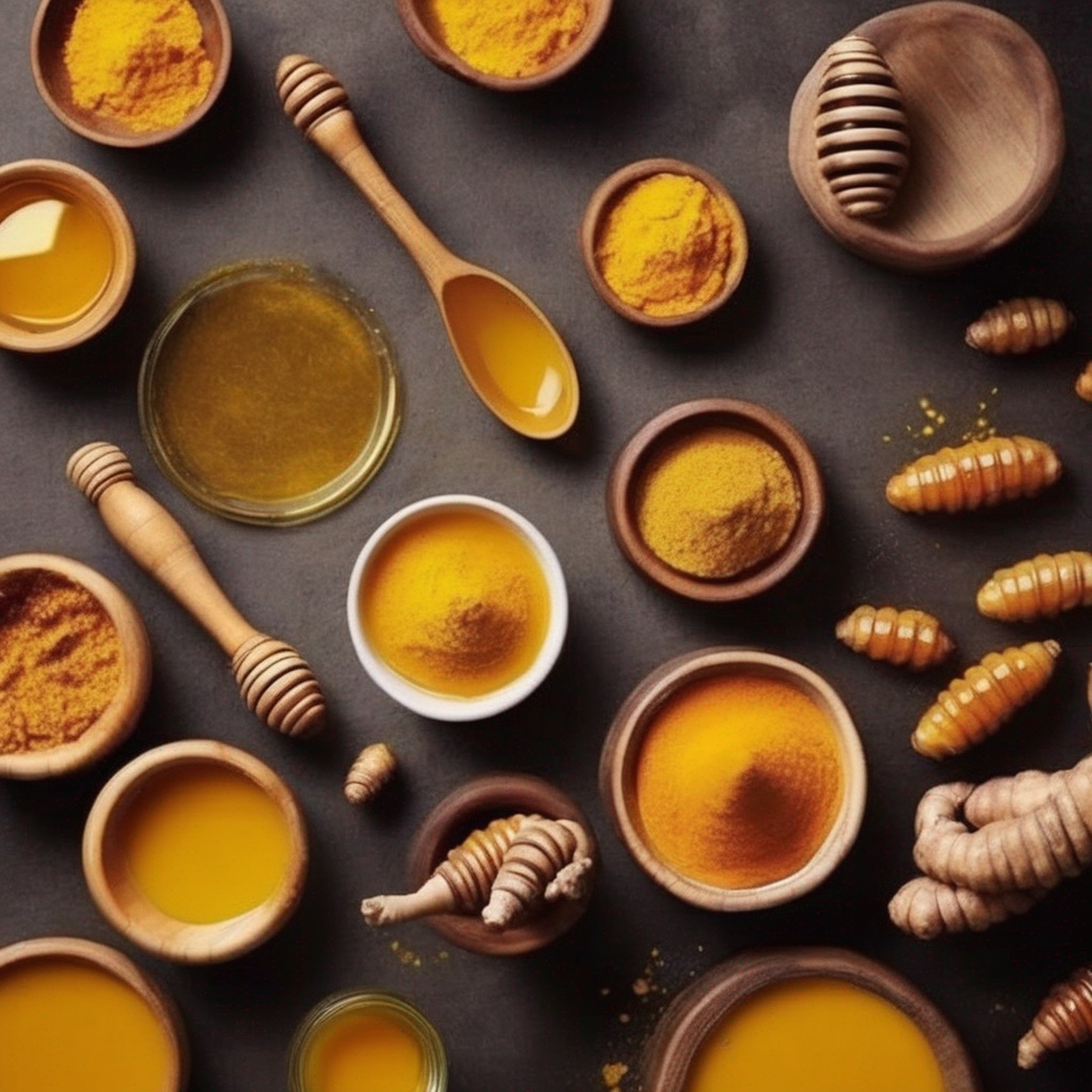 وصفات الكركم والعسل للحصول على وجه ذو بشرة صافية وناعمة وخالية من العيوب والمشاكل 2