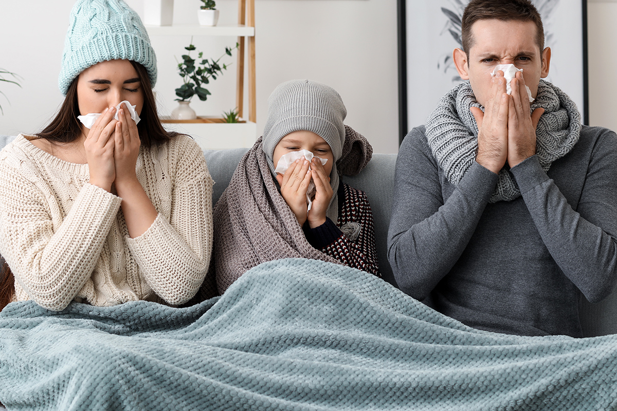 كيفية حماية الأطفال من الأنفلونزا في الشتاء