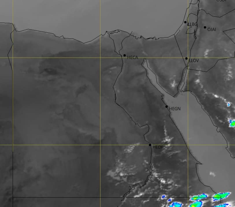 "أمطار رعدية" صوراً بالأقمار الصناعية تنشرها الأرصاد عن حالة الطقس حتى السبت 11 نوفمبر 2023 2