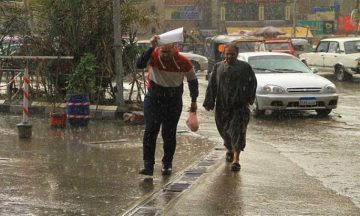 حالة الطقس في مصر حتى نهاية الأسبوع: انخفاض درجات الحرارة ورياح نشطة وأمطار