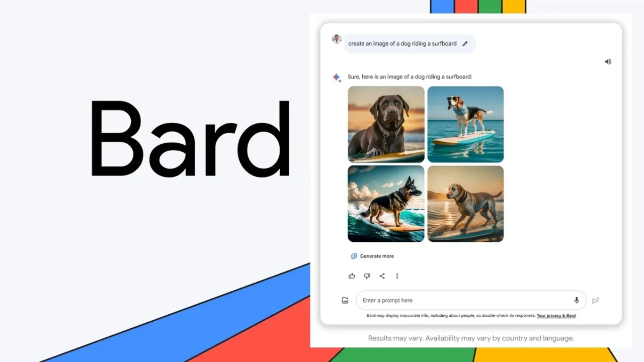 ميزات Google Bard الجديدة.. يمكن الآن إنشاء صور بواسطة الذكاء الاصطناعي ودعم Gemini Pro