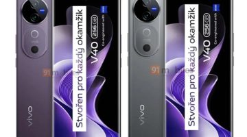 يظهر Vivo V40 في عروض ذات مظهر رسمي مع كاميرات تحمل علامة Zeiss