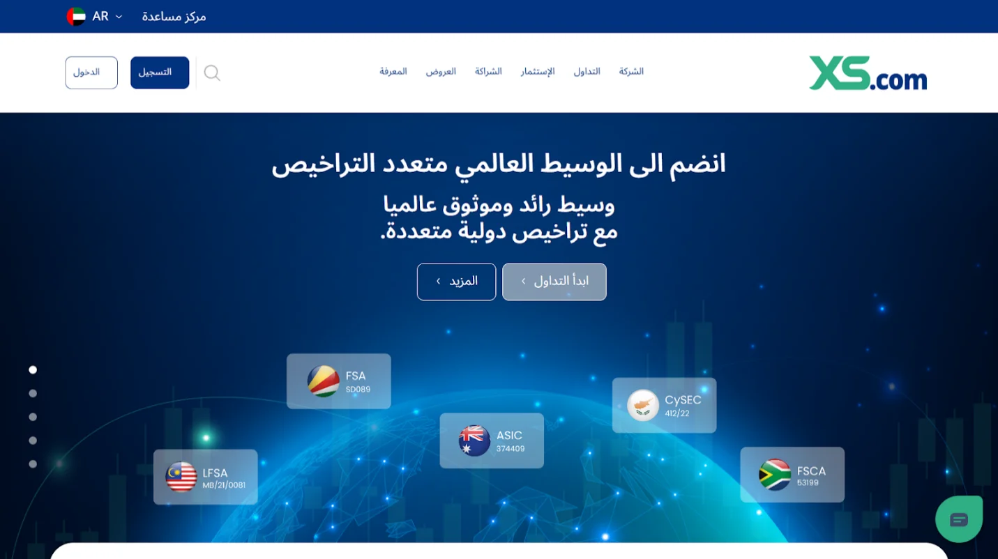مراجعة (XS Ltd (XS.com لعام 2026: التراخيص، فئات الأصول، السحوبات، والمزيد