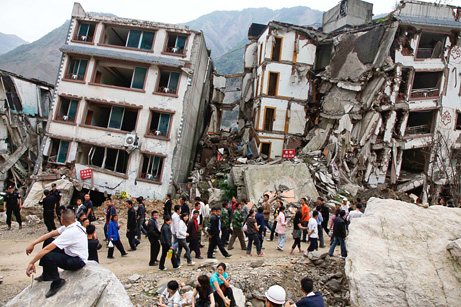 زلزال الصين اليوم السبت 20-4-2013 بالتفاصيل